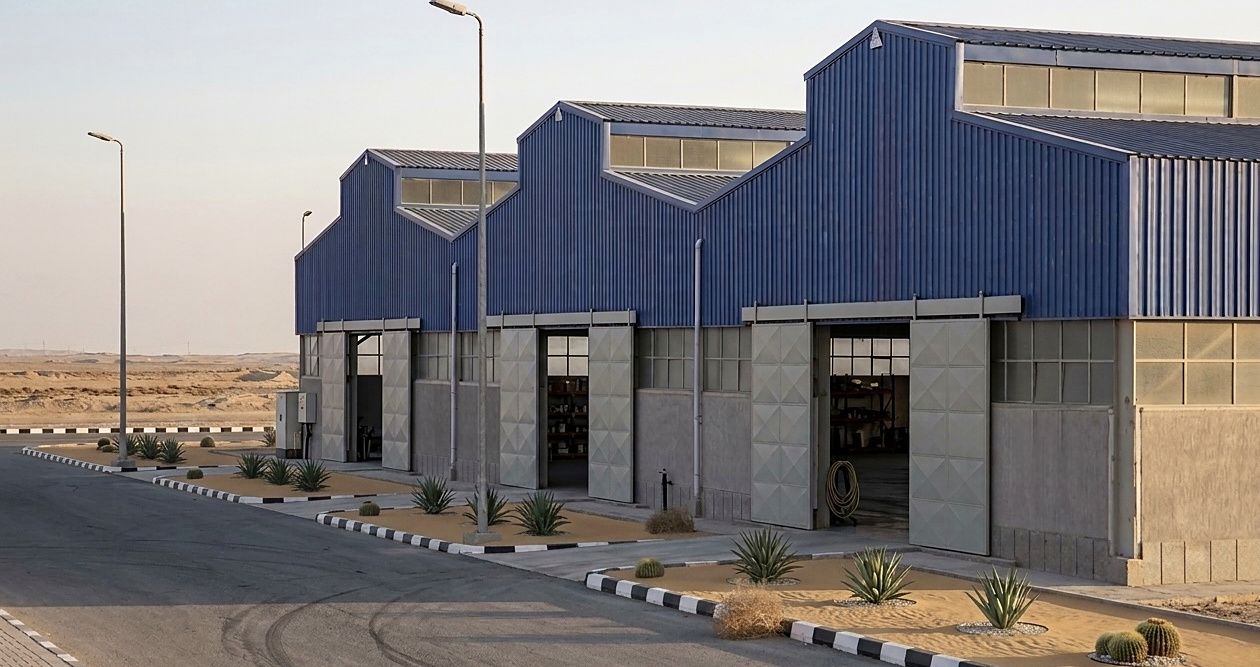 وحدات الغراء بمدينة الجلود